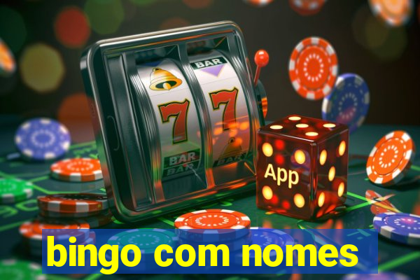 bingo com nomes